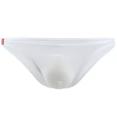 Karly Shop ビキニブリーフ メンズ ビキニ 下着 セクシー 男性 おしゃれ スケスケ エロい ローライズ 大きいサイズ 股上浅 涼しい 夏 ツルツル すべすべ e045