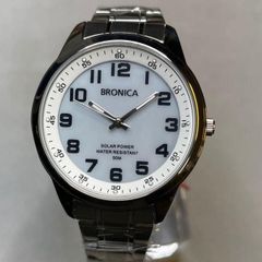 BRONICA ソーラ時計 紳士用　ビジネスモデル