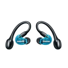 【 新品 未開封 】 SHURE　フルワイヤレスイヤホン リモコン・マイク対応 トランスルーセントブルー AONIC 215（第2世代）　SE21DYBL+TW2-A 未使用 送料無料