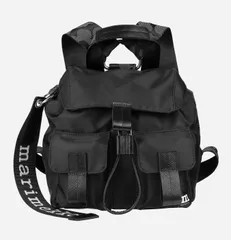 【送料無料】 maromakko（マリメッコ）91199 Everything Backpack S Solid　バックパック Sサイズ 999 ブラック