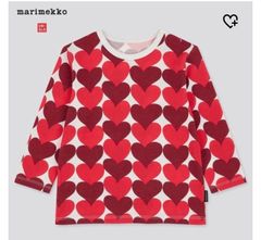マリメッコ　ユニクロ　コラボ　ロングTシャツ