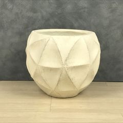 【新品】直径28cm 植木鉢 おしゃれ ファイバーポット トライアングルボウル SW ラウンド 鉢カバー