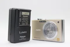 美品 返品保証】 パナソニック Panasonic Lumix DMC-FX40 ゴールド