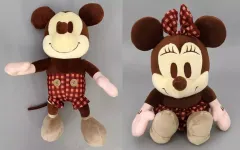 【中古】ぬいぐるみ 全2種セット ブリティッシュBIGぬいぐるみ 「ミッキー＆ミニー」