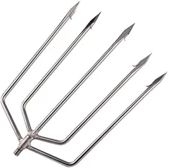 1本+5本銛　銛5点セット SPEAR SEALS 手銛 セット グラスファイバー 3ピース 5又 205cm