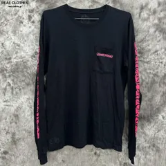 JPタグ】CHROME HEARTS/クロムハーツ NEON PINK STRIPE LOGO L/S T-SHIRT ロング 長袖Ｔシャツ/L -  メルカリ