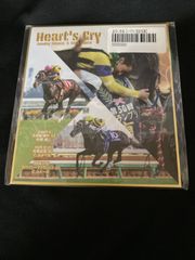 ［競馬］ハーツクライ追悼ミニ色紙／JRA