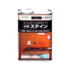 （まとめ買い）アサヒペン 水性ステイン ウォルナット 1L 【3缶セット】