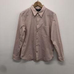 【Paulsmith】ポールスミス　メンズ　長袖　シャツ　ボーダー　ピンク系　Mサイズ　