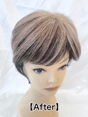 【訳あり】　部分かつら　部分ヘアピース