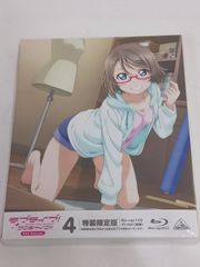 [신품 Blu-ray] 러브라이브! 선샤인!! 2nd Season Blu-ray 4 특장 한정판 타카미 치카 학원 아이돌 애니메이션