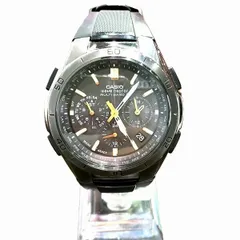 カシオ　ウェーブセプター　WVQ-M410　電波ソーラー　クロノグラフ　時計　腕時計　メンズ　美品