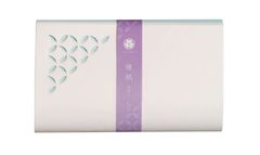 型抜き 懐紙 七宝 水色 【 日本製 】 バージンパルプ100% 茶事　24554