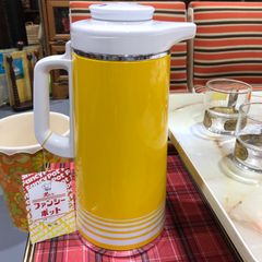 昭和レトロ　グロリア魔法瓶　犬マーク ファンシーポット 1.9L