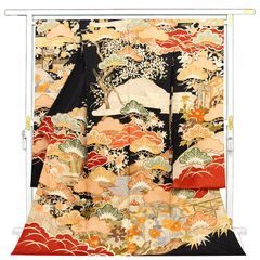 新品京都帯の名門細尾取扱い正絹最高級西陣多色織王朝華文特撰豪華振袖兼訪問着用袋帯 新品京都帯老舗細尾謹製西陣美術織正絹多色織古典工芸立枠花華文
