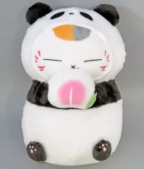 【中古】ぬいぐるみ パンダ着ぐるみ ニャンコ先生ぬいぐるみ 「一番くじ 夏目友人帳 ニャンコ先生と飲茶のじかん」 A賞
