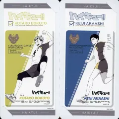 【中古】食玩 ステッカー・シール 木兎光太郎＆赤葦京治(全身) 「ハイキュー!! きゃらくたぶるステッカーズ3」