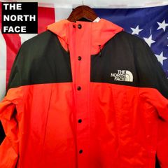 THE NORTH FACE ノースフェイス マウンテン ライト ジャケット M GORE TEX オレンジ×ブラック アウトドア 10631