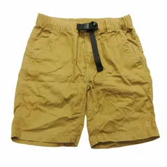 21SS ザノースフェイス THE NORTH FACE COTTON OX LIGHT SHORT コットン オックス ライト ショーツ ショート ハーフ パンツ ロゴ 刺繍 ベルテッド イージーウエスト ボトムス M ベージュ メンズ