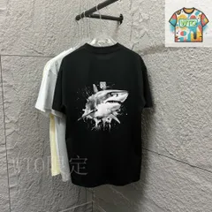 【今日特価】Givenchy ジヴァンシー シャークプリント T シャツ-1