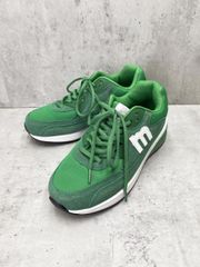 MOZ モズ MOZ-920 ローカット 厚底エアークッション スニーカー size23.5/緑 ■■レディース