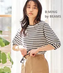 B:MING by BEAMS ビームス 21SS シルケットワイドスリーブTシャツ ワイドスリーブデザイン 大好評Tee 洒落感 イン・アウトどちらも◎ Oneのサムネイル