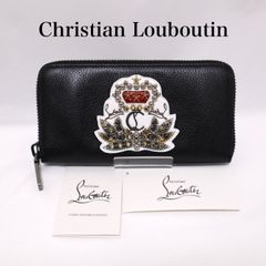 Christian Louboutin ジッピーウォレット スタッズ金/銀グラデ - メルカリ