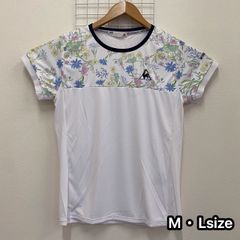 【新品・未使用】lecoqsportif/ルコックスポルティフ　レディース　ゲームシャツ　QTWPJA04　M・Lサイズ