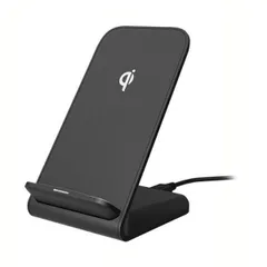 【公式】多摩電子ワイヤレス充電器5W2コイル スタンド型 ブラック TWC33K 多摩電子工業 (B)