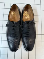 未使用　旧チャーチ　CHETWYND　7F　ブラック　ビンテージ Church's - チャーチ チェットウインド 65F 173 church's