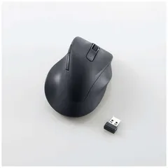 【新品 未使用 未開梱】 エレコム　ELECOM　マウス EX-G Mサイズ 抗菌 [BlueLED /無線(ワイヤレス) /5ボタン /USB] ブラック　M-XGM30DBSKBK