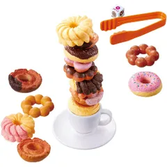 【新品・送料無料】いっしょにスイーツパーティー ドーナツ・オン・ドーナツ +3 バランスゲーム