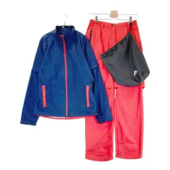 サイズ：M ADIDAS GOLF アディダスゴルフ  2WAYレインウェア セットアップ  ネイビー系 [240101533861] ゴルフウェア レディース ストスト