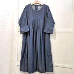 無印良品 デニム ワンピース