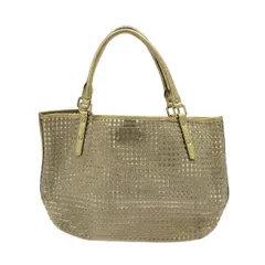 kate spade ケイト・スペード メッシュトートバッグ  ゴールド -