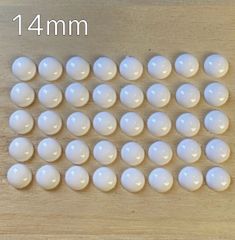 14mm デカールアイ　作製用　土台　20ペア