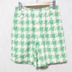 極美品　ジュール・トルニエ×グレースクラス　高級ツイードダッフルコート　36 JENNNY】ツイードベアトップドレス/パール/ボタン/フリル