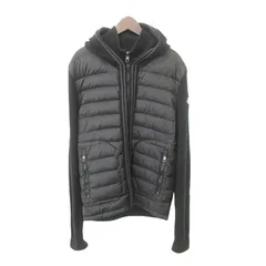美品　MONCLER マグリオーネトリコットカーディガン　ダウン グレー XS 良品 モンクレール マグリオーネトリコットカーディガン ダウン