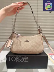【今日特価】COACH アームマージャンバッグ サイズ 24×14cm レトロカラー-WTO輸入1