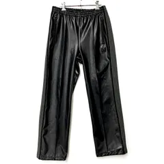 ニードルス　needles L.H.P別注　ブラック　Mサイズ NEEDLES/ニードルズ【LHP別注】TRACK PANT - SYNTHETIC LEATHER