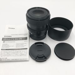シグマ(Sigma) レンズ 65mm F2 DG DN Leica ライカ Lマウント 単焦点 望遠 フルサイズ ミラーレス用 Contemporary