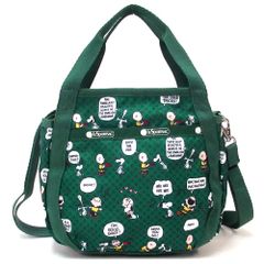 【新品 未使用】LeSportsac レスポートサック ショルダーバッグ スヌーピー PEANUT ピーナッツ 肩掛け 斜め掛け 2way ハンドバッグ ミニバッグ 8056 E973