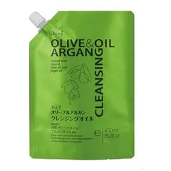 【新品 未使用】熊野油脂 ディブ オリーブ＆アルガン クレンジングオイル 450ml 詰め替え【A3】