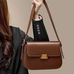 高級感のある ワキの下バッグ 本革の女性用バッグ ファッショナブルなショルダー斜め掛けバッグ