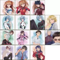 【中古】紙製品 全14種セット 描きおろし色紙 色コレ 「一番くじ シン・エヴァンゲリオン劇場版～エントリースタート!～」 F賞