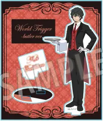 【中古】アクリルスタンド・アクリルパネル 太刀川慶(執事服ver.) アクリルスタンド 「ワールドトリガー」