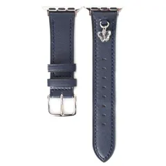 コーチ アップルウォッチ 替えベルト COACH レザー 蝶々 バタフライ チャーム アップルウォッチ applewatch 替えベルト ストラップ ウォッチ 腕時計 ネイビー 14700119