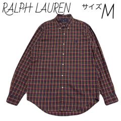ラルフローレン　RALPH LAUREN BD 長袖シャツ　サイズM チェック柄