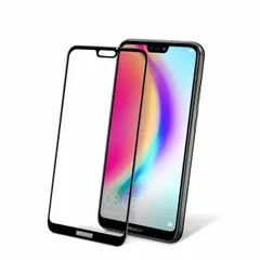 HUAWEI P20 Pro用 5D 強化 液晶フィルム 保護シート 高透過性 耐衝撃 硬度9H 極薄0.26mm 3D Touch対応 ラウンドエッジ加工 指紋付着、汚れ防止 飛散防止 気泡ゼロ (ブラックフレーム、ホワイトフレーム、クリア)３色選択のサムネイル