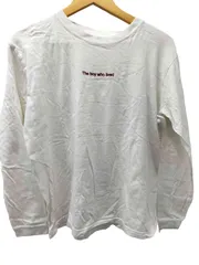 アイアムアイインファクト I am I in fact... The boy who lived 刺繍 バックプリント L/S Tシャツ レディース 表記無 